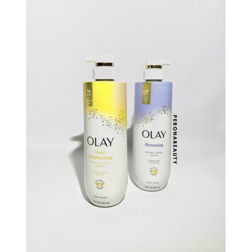 (Combo Deal) Olay Vitamin C Body Wash & Olay Retinol Serum Body Wash