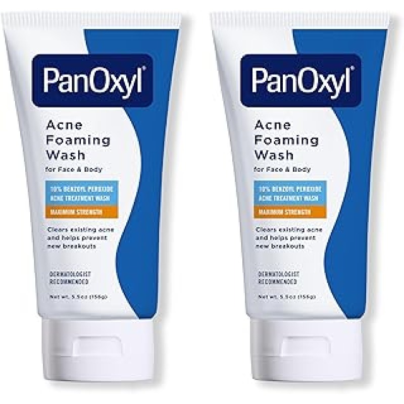 PanOxyl Acne Foaming Wash (10% Benzoyl Peroxide)
