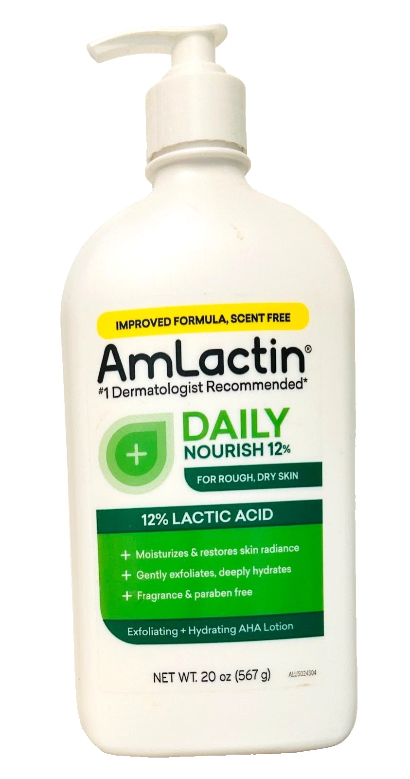 Amlactin Daily Nourish Exfoliating & Hydrating Lotion 12% Lactic Acid
